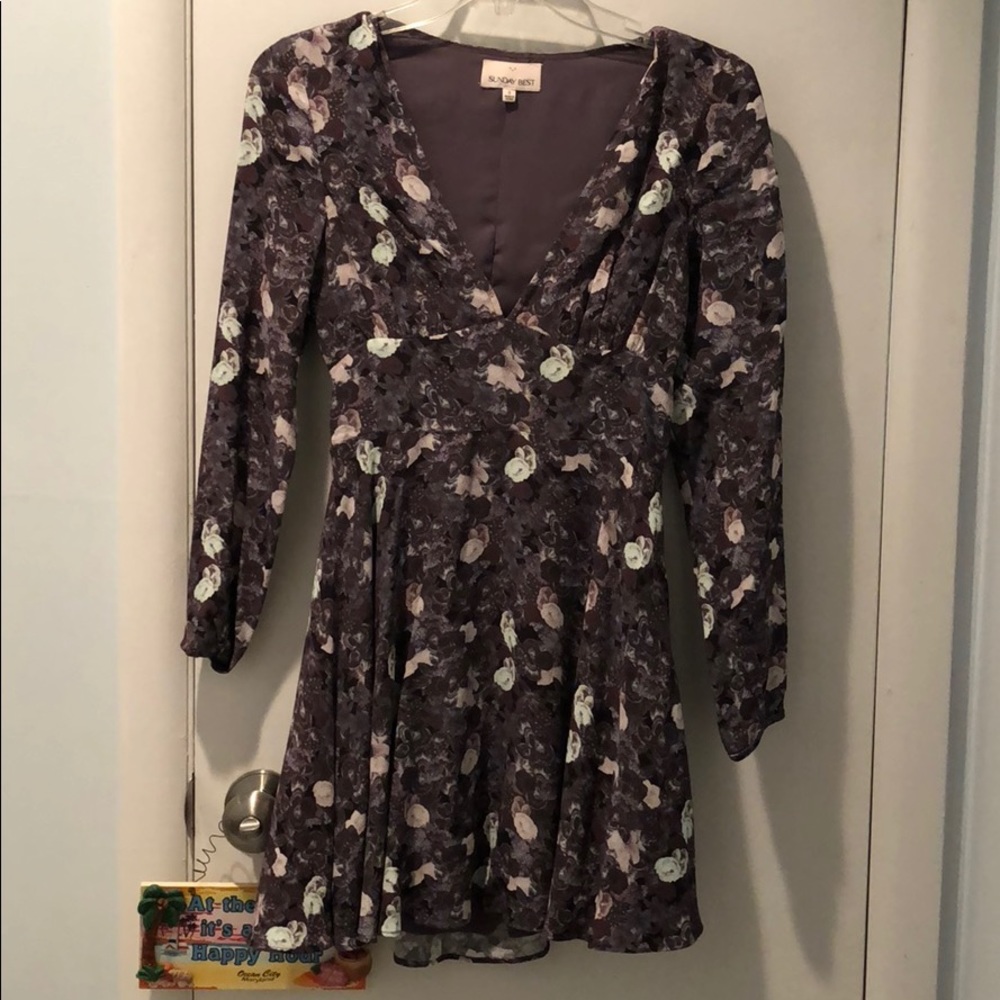 Sunday best purple Aritza dress - size 0🧚🏼‍♂️✨